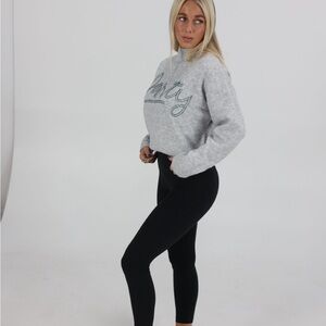 Gray Graphic Sweatshirt